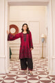 Majestic Magenta | 2-Piece Stitched Embroidered Suit